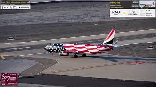 SWA528 | Freedom One Livery Departs KRNO