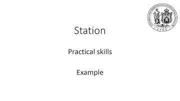 Surgical practical skills Station, Objective structured clinical examination (OSCE), 2020