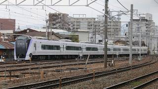 E353系モトS109編成構内試運転　長野総合車両センター