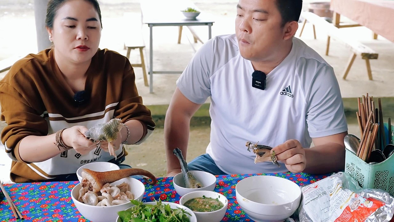 THƯỞNG THỨC ẨM THỰC CHỢ PHIÊN CÁN CẤU TOÀN MÓN NGON HẤP DẪN | TUYÊN XINH GÁI