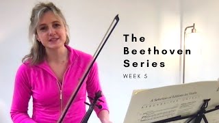 Week 5 - Learning Beethoven Violin Concerto in Three Months