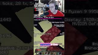 Minecraft Ender Dragon Fight EPIC CLUTCH: Dragon Slaying Secrets REVEALED! #shorts