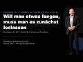 Strategem 16 - Will man etwas fangen muss man es zuerst loslassen
