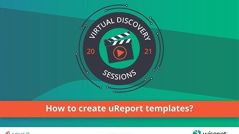What is a uReport template and how to create a uReport template?