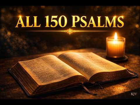 The Complete Book of Psalms (1–150) KJV | Peace, Sleep & Meditation | Audio Bible