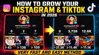 How To Easily Grow Your Instagram and TikTok Accounts with No Effort In 2026