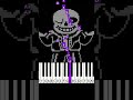 MEGALOVANIA UNDERTALE ( Easy piano tutorial )