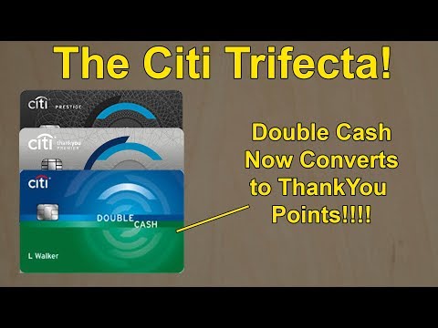 CITI TRIFECTA is Here! Citi Double Cash Converts to ThankYou Points!