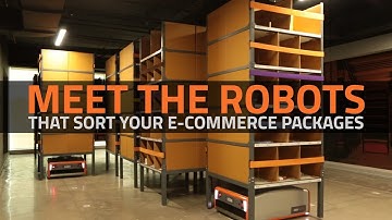 Meet the Robots That Sort Your E-commerce Packages