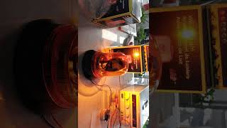 The Halogen Bulb Beacon Light is a high-intensity lighting device used for signaling and warning.