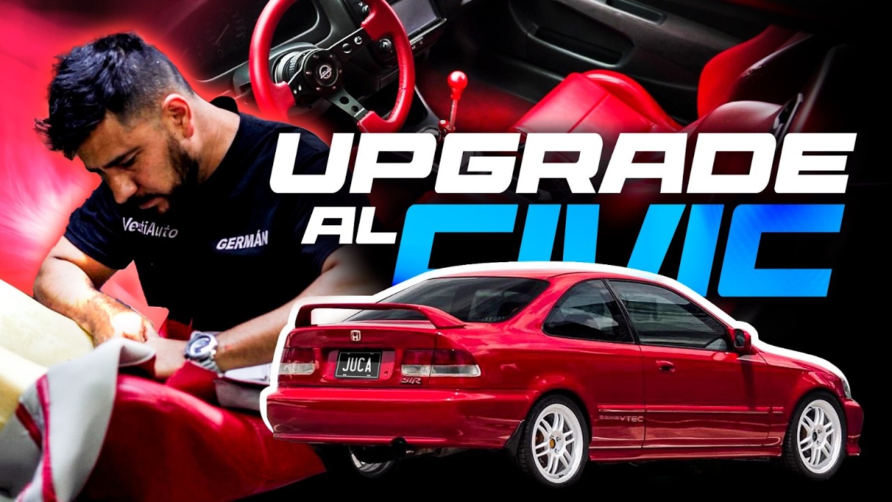 CAMBIO TOTAL AL INTERIOR DEL CIVIC!! | JUCA