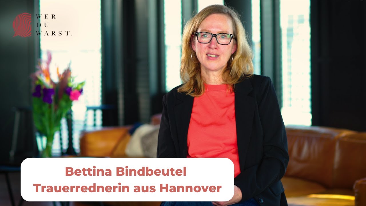 Trauerredner finden WER DU WARST Bettina Bindbeutel