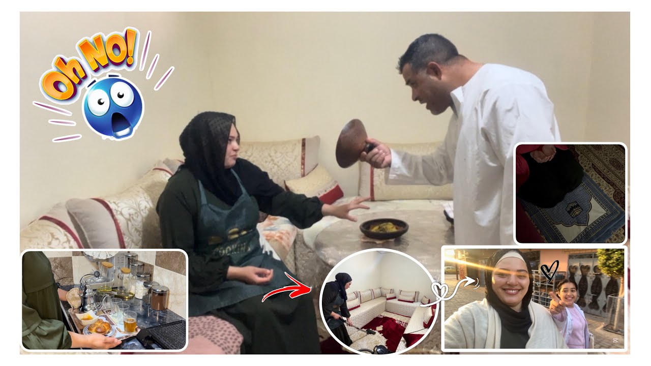 ياربي سلامة😩درتها وندمت😔راجلي صعيب 😡