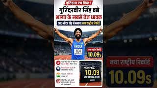 Indian Champion Gurvinder Singh 🔥 | India’s Fastest Runner 🇮🇳 | Motivation Video #shorts
