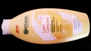Garnier Light Complete Serum In Lotion Review For Face&Body Beauty Tips By Mahira