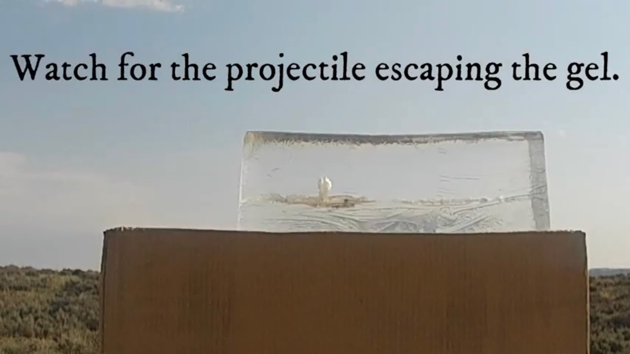 M855 in ballistic gel at 500 yards. YouTube