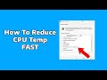 FASTEST Way To Reduce CPU Temperature 2026 - Windows PC/Laptop