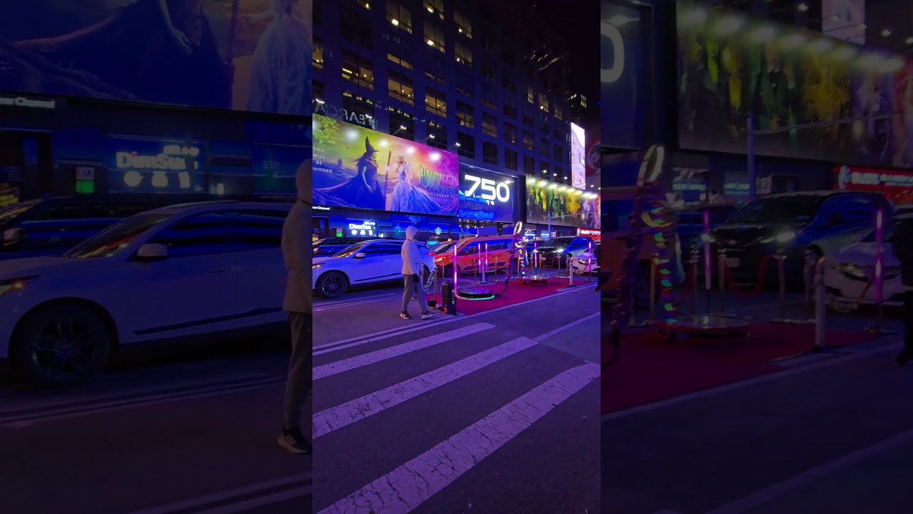 360 degree camera street vending near times Square has gone out of control