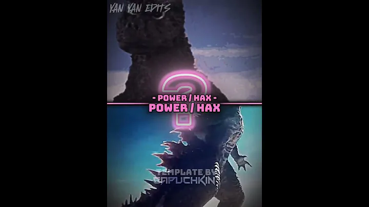 Godzilla (Showa) Vs Godzilla (GXK) - Part Two #godzilla #monsterverse #toho #edit #1v1 #kaiju #1vs1