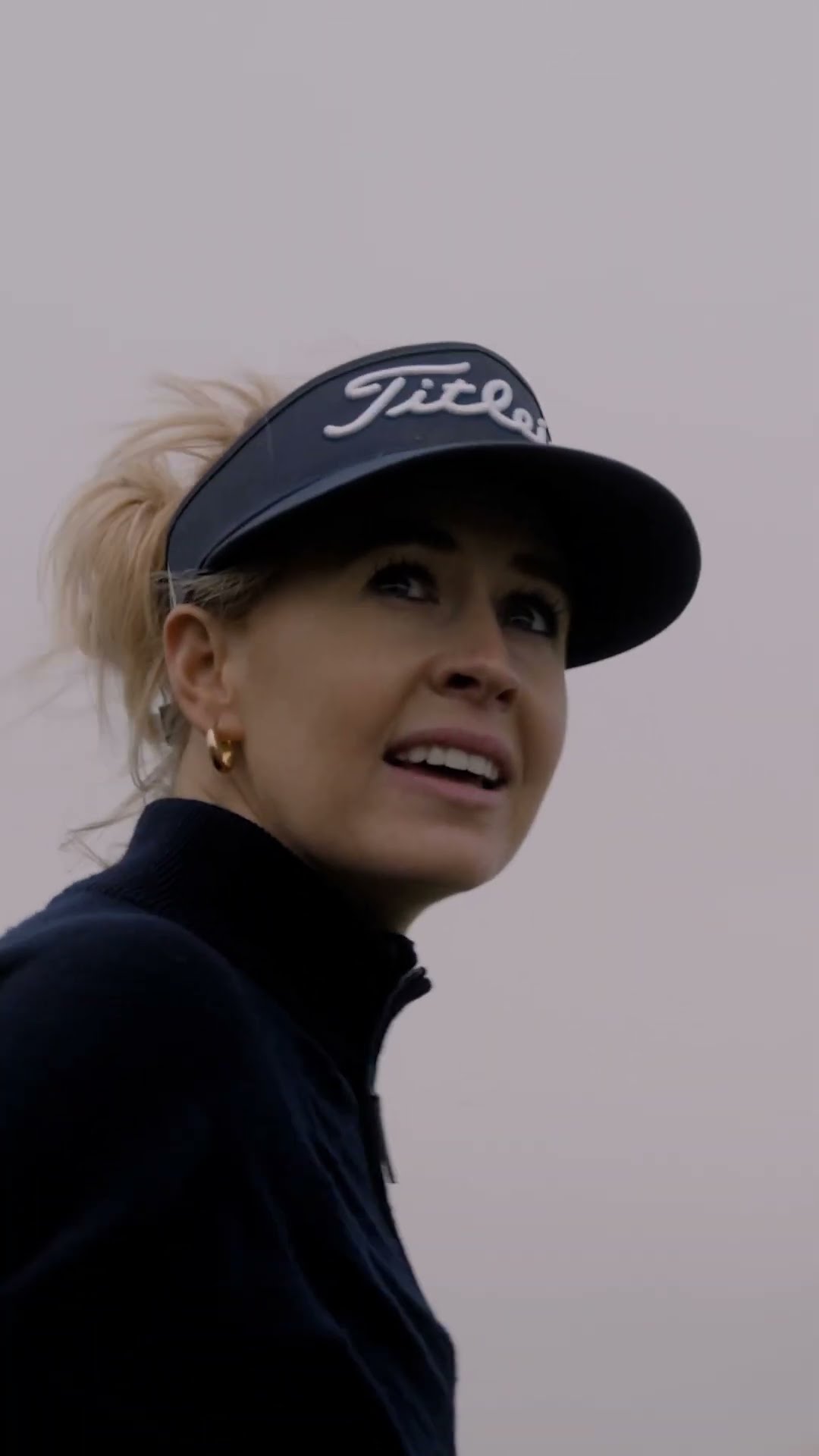 He’s shouting in my backswing ?