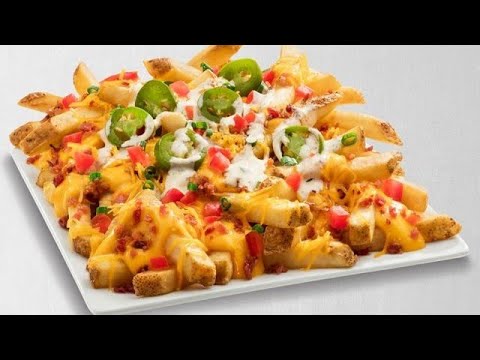 pizza hut review part2 nacho fries - YouTube