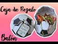 BALÓN DE FÚTBOL / CAJA DE REGALO