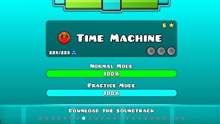 Geometry Dash "Time Machine" 100% Completo [No coins :"( ] 
