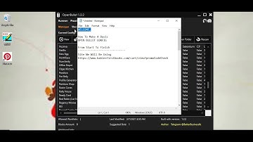 Making A Open Bullet Config First Hand (what others won