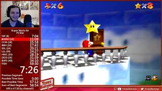 70 Star N64 59:06 TonesBalones @SM64Backup