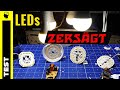 Zersägt! | LEDs 1000h getestet | E27 | Retrofit | 100W Äquivalent