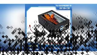 Raspberry Pi 3.5 Touch Screen 480*320 LCD TFT Display Optional ABS Metal Case Cooling Fan for Raspbe
