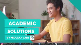 Academic Solutions- Miccaka Labs