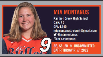 Mia Montanus 2022 - 3B Intro Video