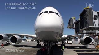 PilotsEYE tv - A380 Landung KSFO San Francisco   mit Kommentar des Kapitäns