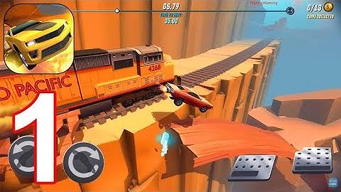 Stunt Car Extreme - Gameplay Walkthrough Part 1 All Levels 1-2 (Android, iOS)