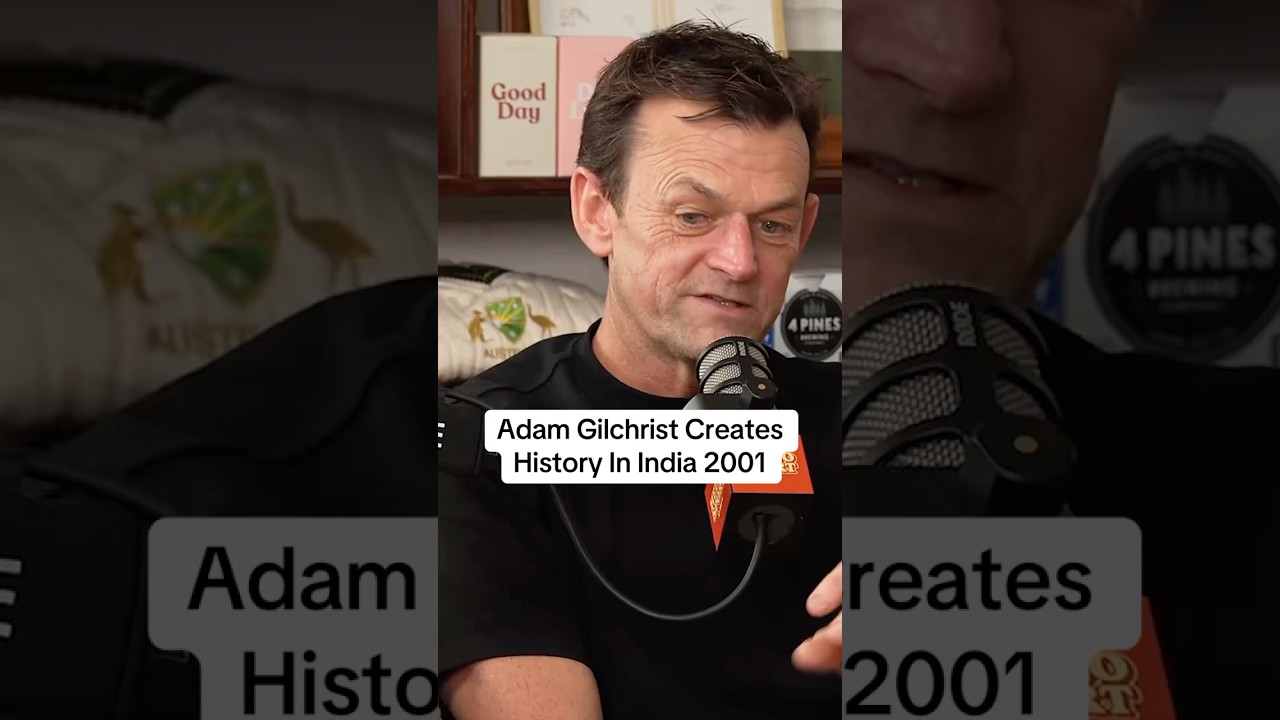 Test Cricket History #gilly #adamgilchrist #cricketaustralia #goat #duck