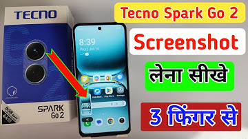 Tecno spark go 2 : 3 way to take screenshot /Tecno spark go 2 screenshot