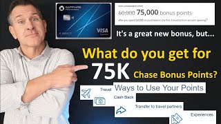 NEW 75,000Point Bonus Is Worth How Much? What is the value of a Chase Sapphire Preferred point?