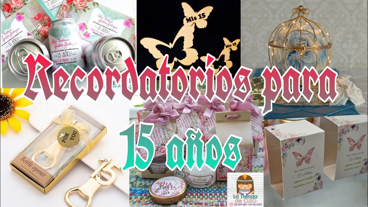 RECORDATORIOS PARA 15 AÑOS  SOUVENIRS PARA 15 AÑOS 