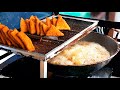 015 fried street food chicken in java  indonesian street food