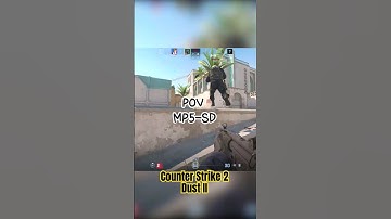 CS 2 POV MP5-SD #counterstrike2 #cs2 #counterstrike2gameplay #gameplay #csgo #cs #dust2 #shorts #fyp