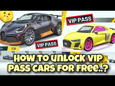 How to unlock vip pass cars for free???||Extreme car driving simulator?||