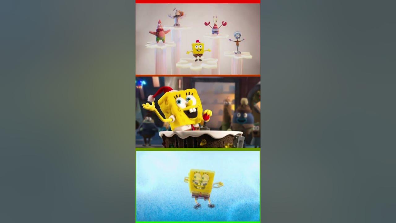 It's a SpongeBob Christmas Review SpongeBob Day 3 of 25 #shorts #spongebob #christmas