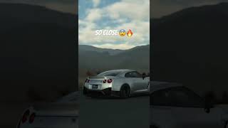😳 768hp Escort Cosworth almost smokes a 1000hp Godzilla 🏁.. #gaming #shorts #ford #racing #gt7
