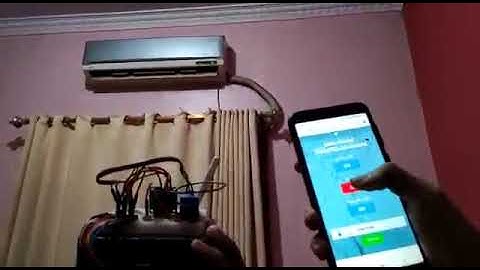 Pengujian Mengontrol AC melalui Website Smart Classroom Berbasis LoRa