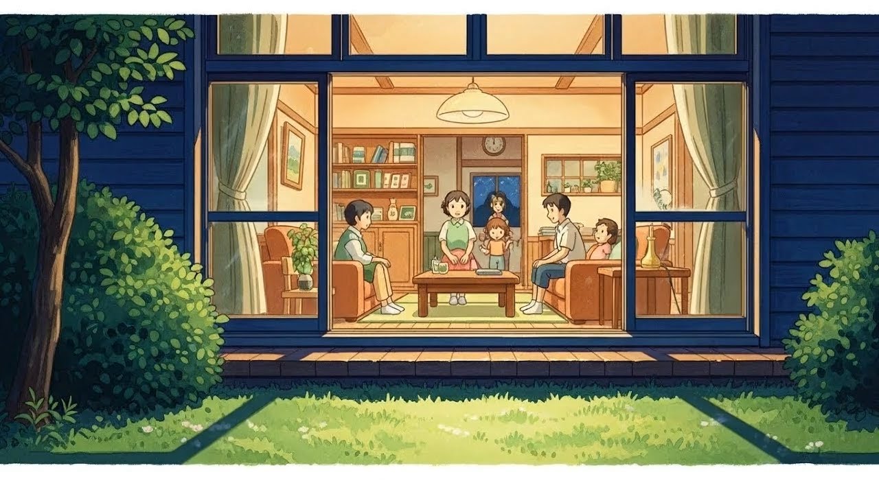 The Quiet Summer in My Hometown | Nostalgic Days & Rustic Scenery | Ghibli Style Animation