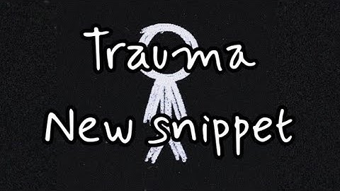 Trauma - boywithuke (NEW STUDIO SNIPPET 8/3) (lyrics)