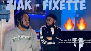 UK REACTS TO FRENCH RAP | ZIAK - FIXETTE