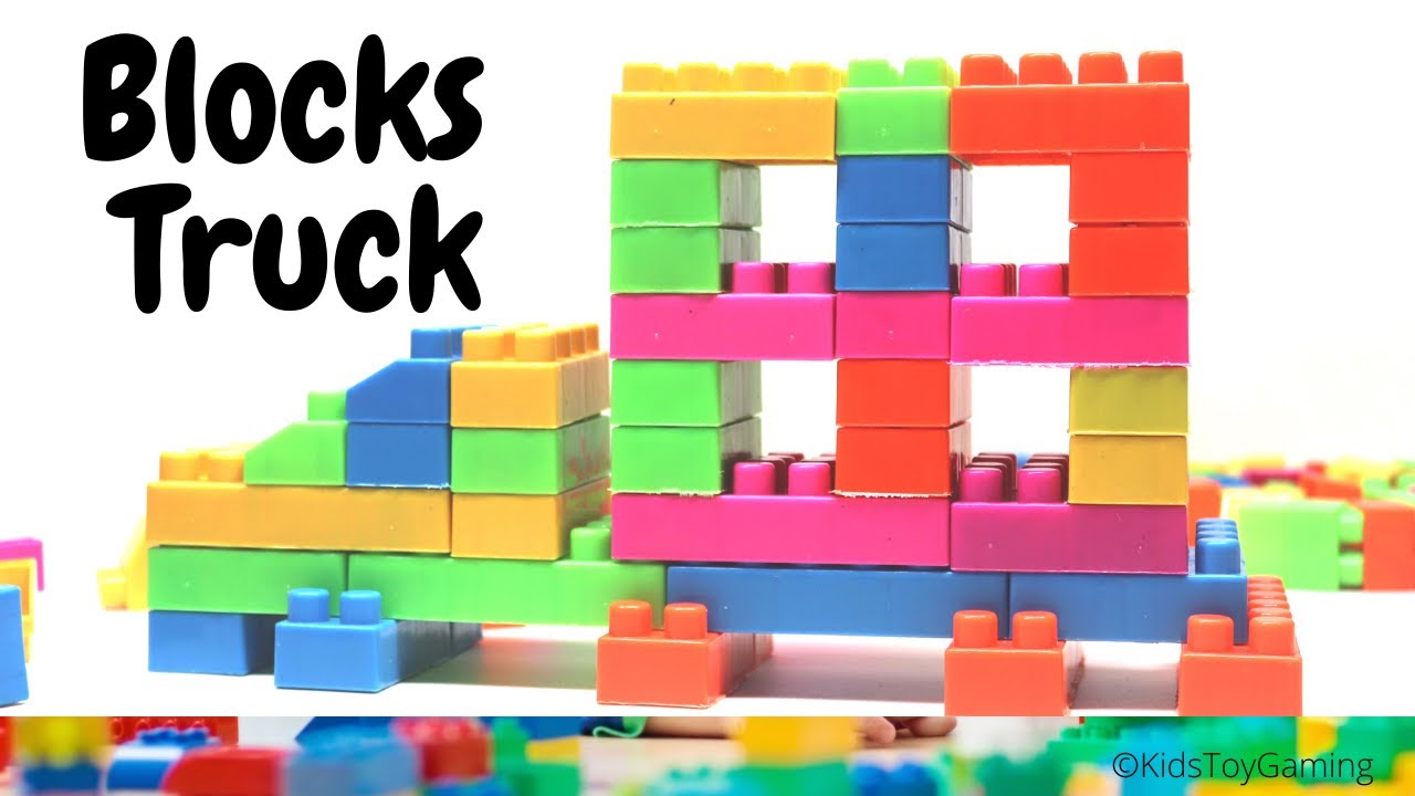 Toy truck (how to make a truck with building blocks) 