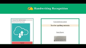 Handwriting Recognition